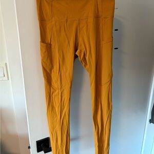 Mustard Yellow Women's Leggings